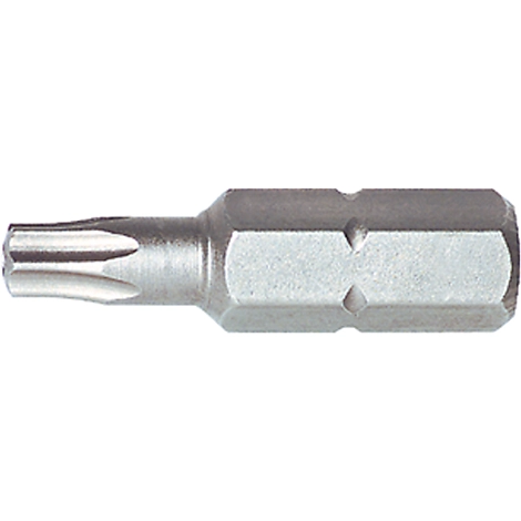 TORX-Bit WIHA, Antrieb 1/4 Zoll, Form C 6,3, T 25, L 25 mm