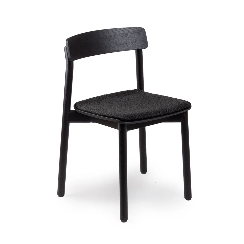 Stuhl ARCHE SOFT schwarzes Eichenholz