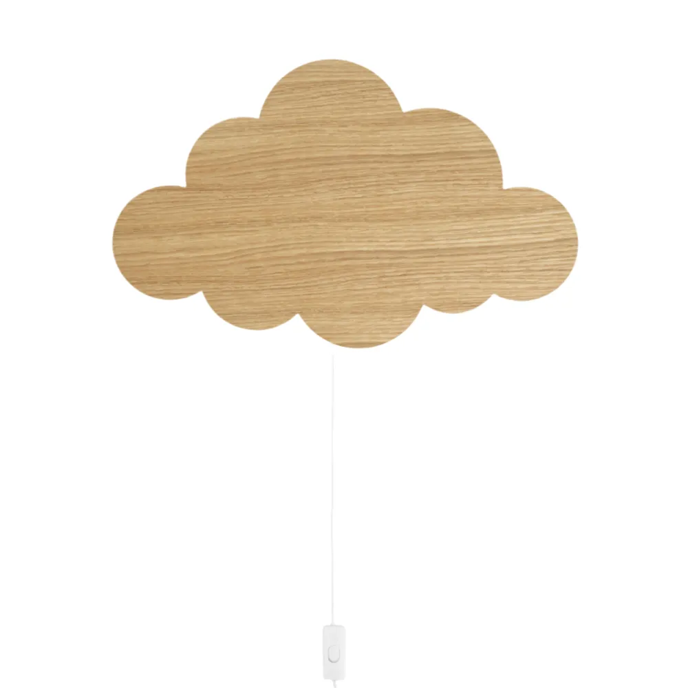 CLOUD Wandleuchte Eichenfurnier