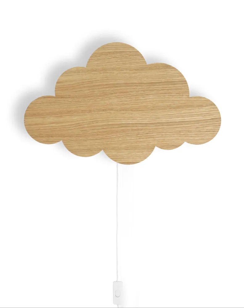 CLOUD Wandleuchte Eichenfurnier