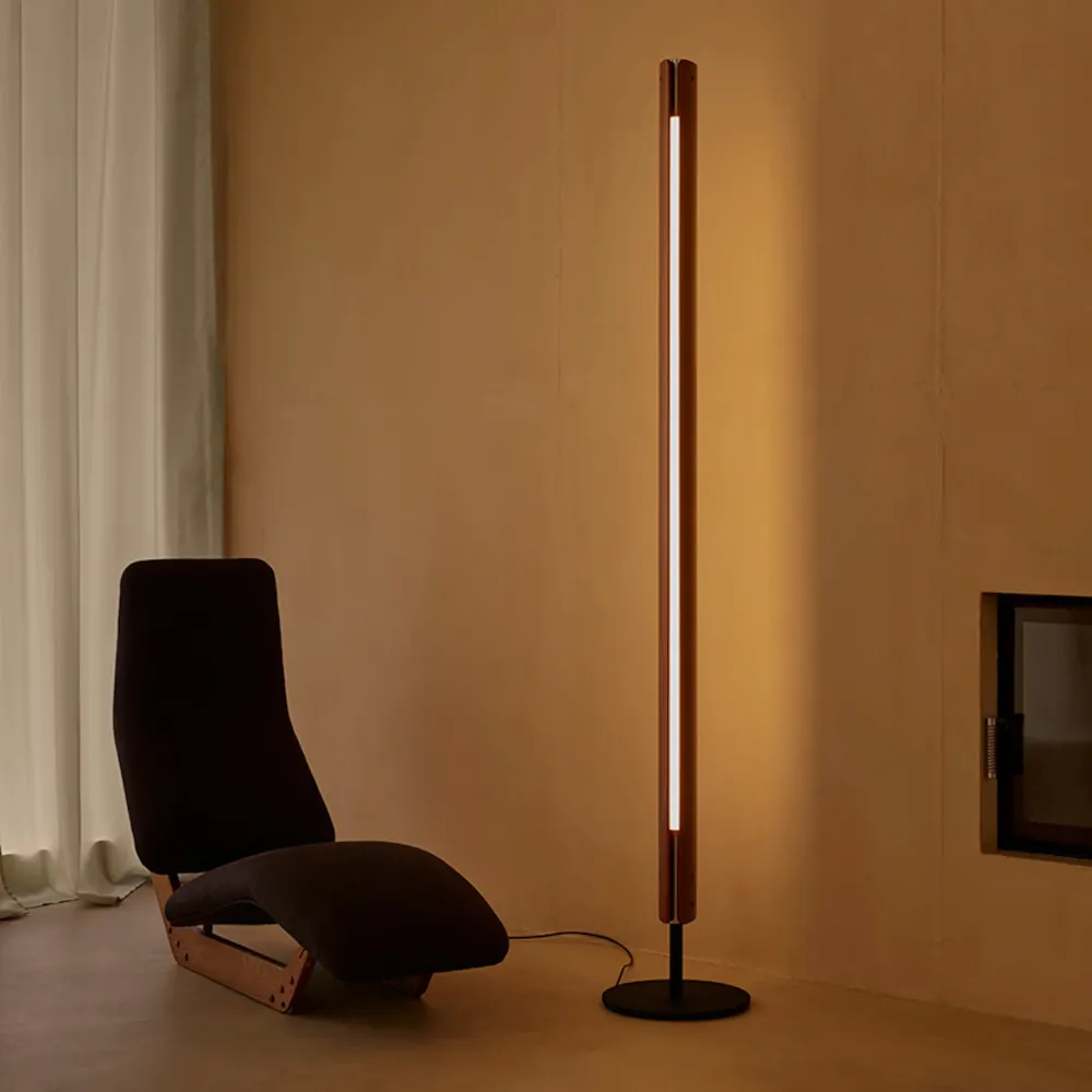 Stehlampe SEKI-HAN kupferbraun