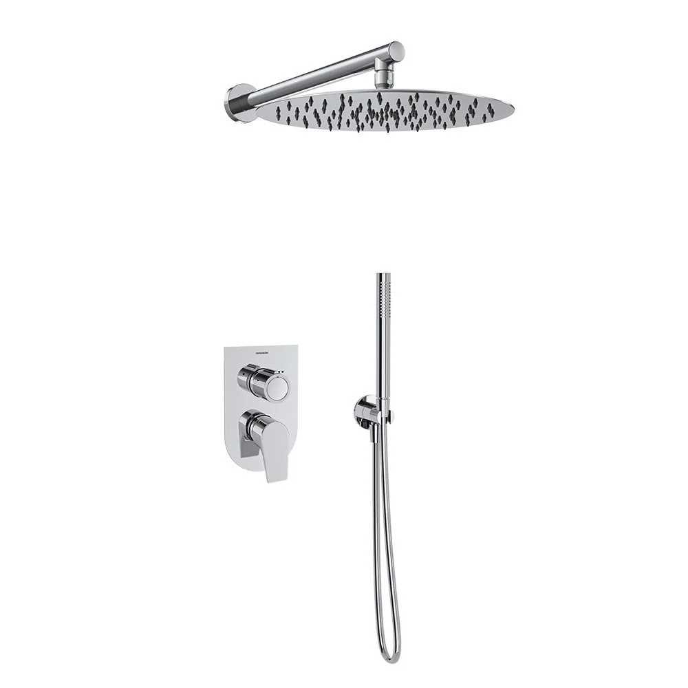 Ramon Soler - Eingebautes Einhebel-Duschset mit 2-Wege-Umschalter Urban Chic Chrom