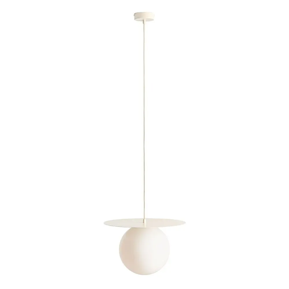 Aldex Loop L 1 L Deckenpendelleuchte, D 40 cm Cream