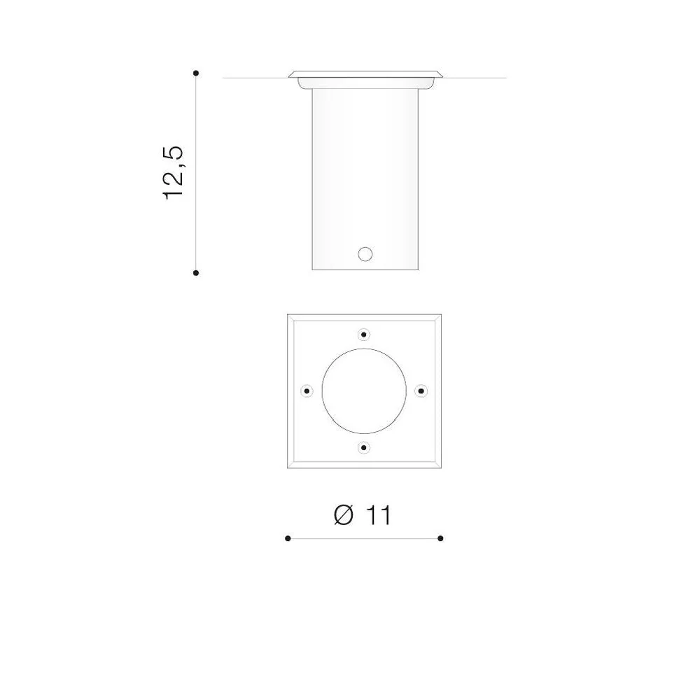 Azzardo HYDE 1L, Aluminium, GU10