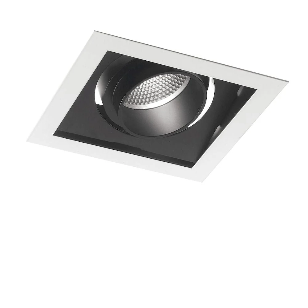 Flush mount ceiling lamp Intec APOLLO-1 aluminum LED