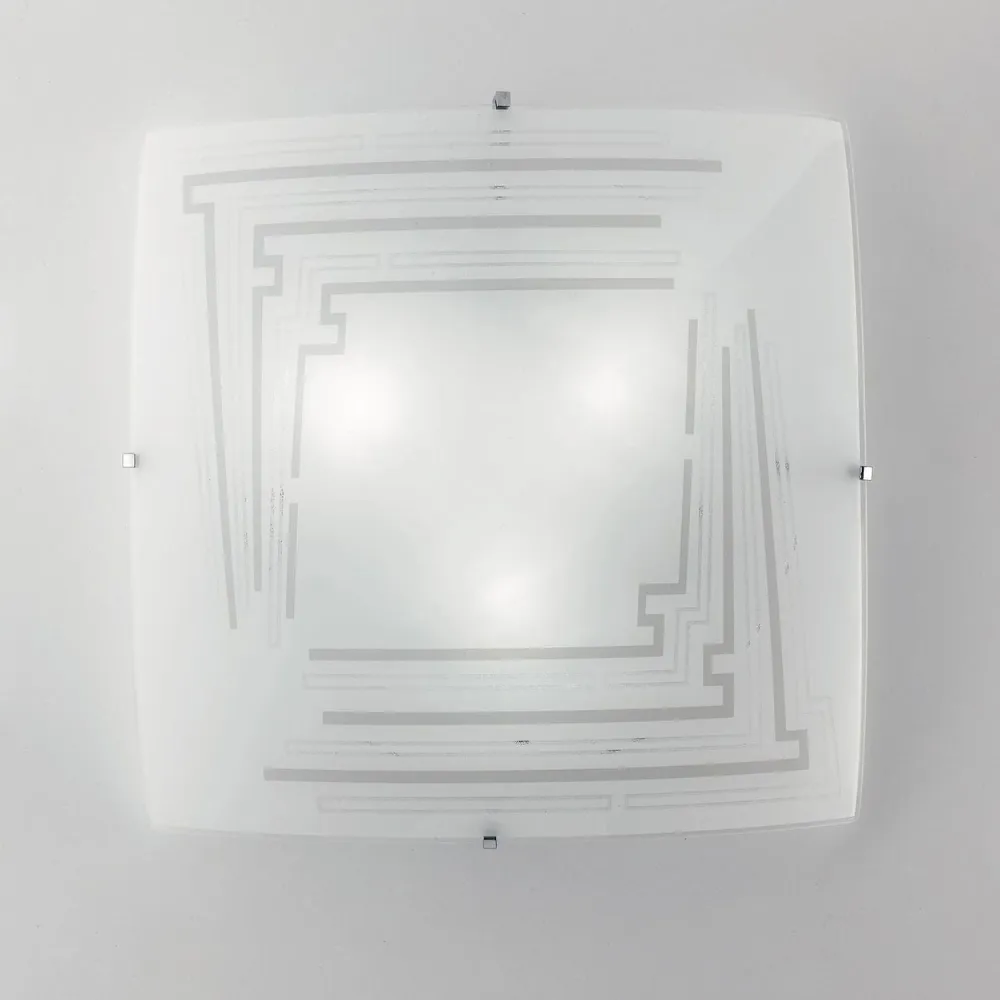 Flush mount ceiling lamp Luce Ambiente e Design CONCEPT glass E27