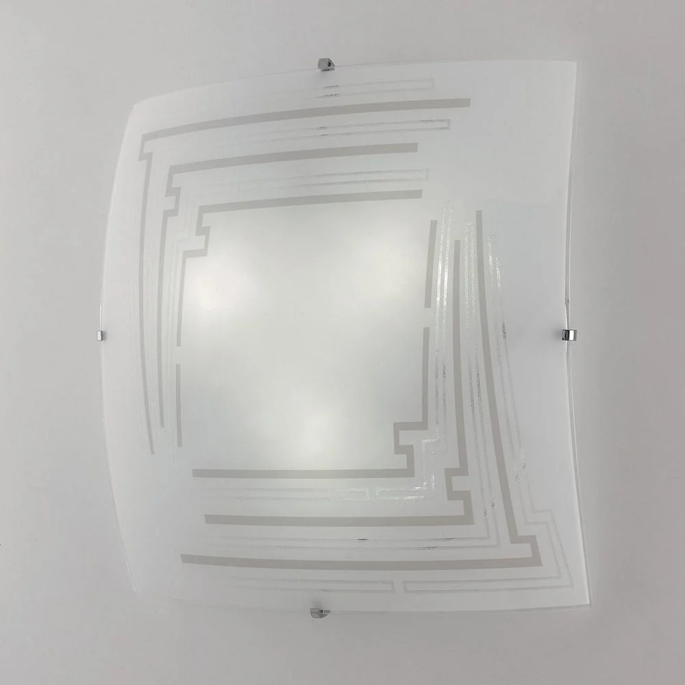 Flush mount ceiling lamp Luce Ambiente e Design CONCEPT glass E27