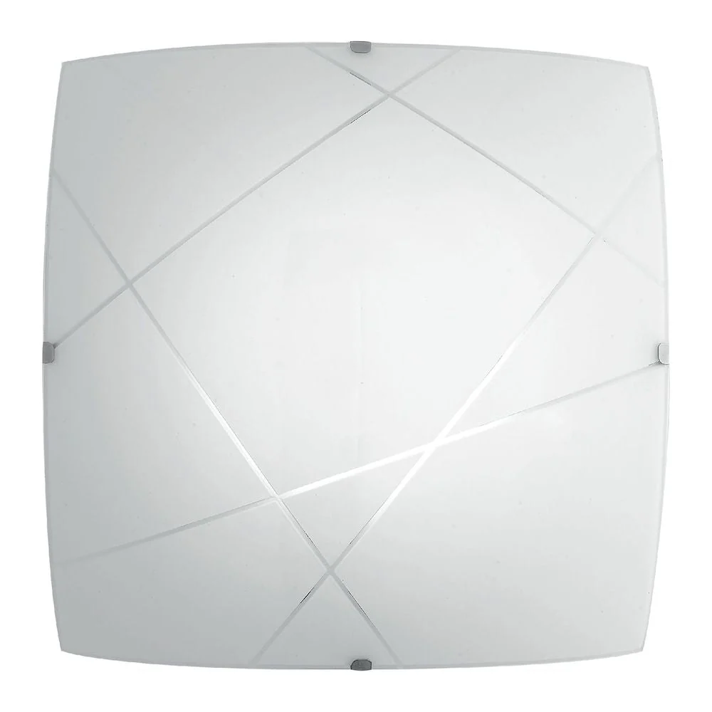 Flush mount ceiling lamp Luce Ambiente e Design ALEXIA glass LED