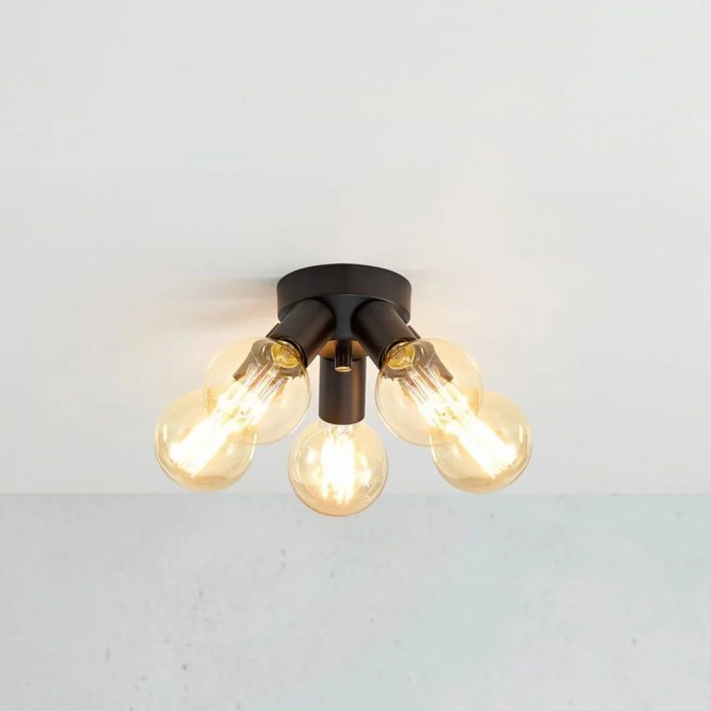 Markslöjd Mazzo 5L Deckenleuchte E27 Black