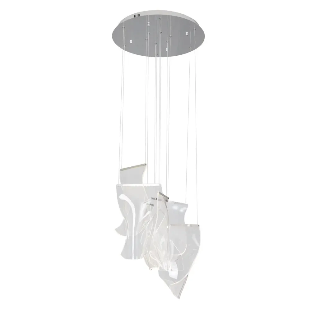 Maxlight Silk 1L LED-Pendelleuchte, D 55cm