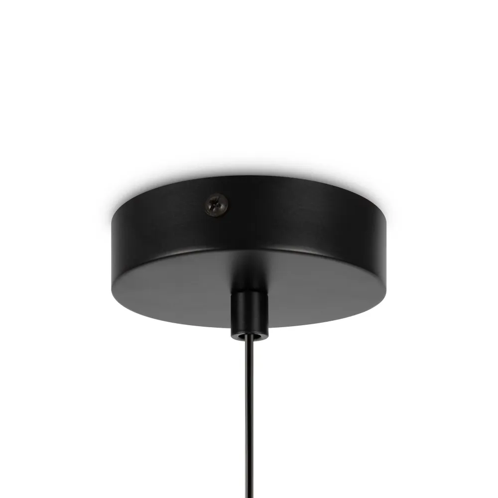 Maytoni Basic Form 1L Pendelleuchte, schwarz E14 D 20cm