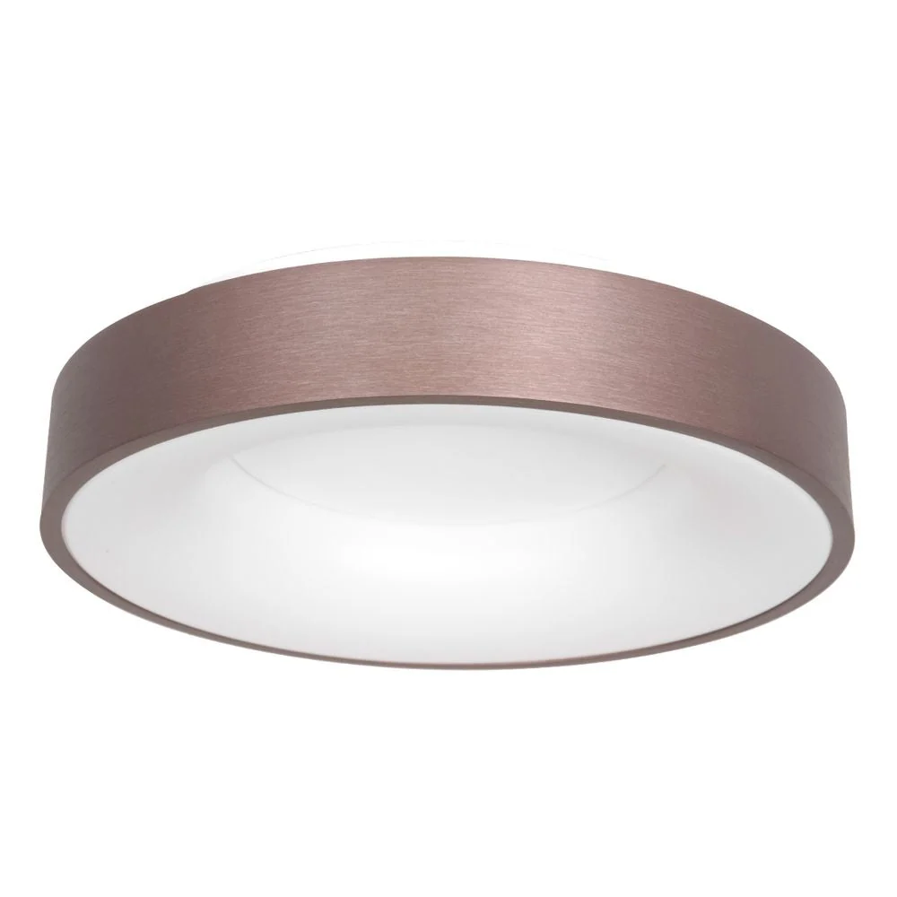 Steinhauer Ringlede 1L Deckeneinbauleuchte Bronze LED, D 48cm