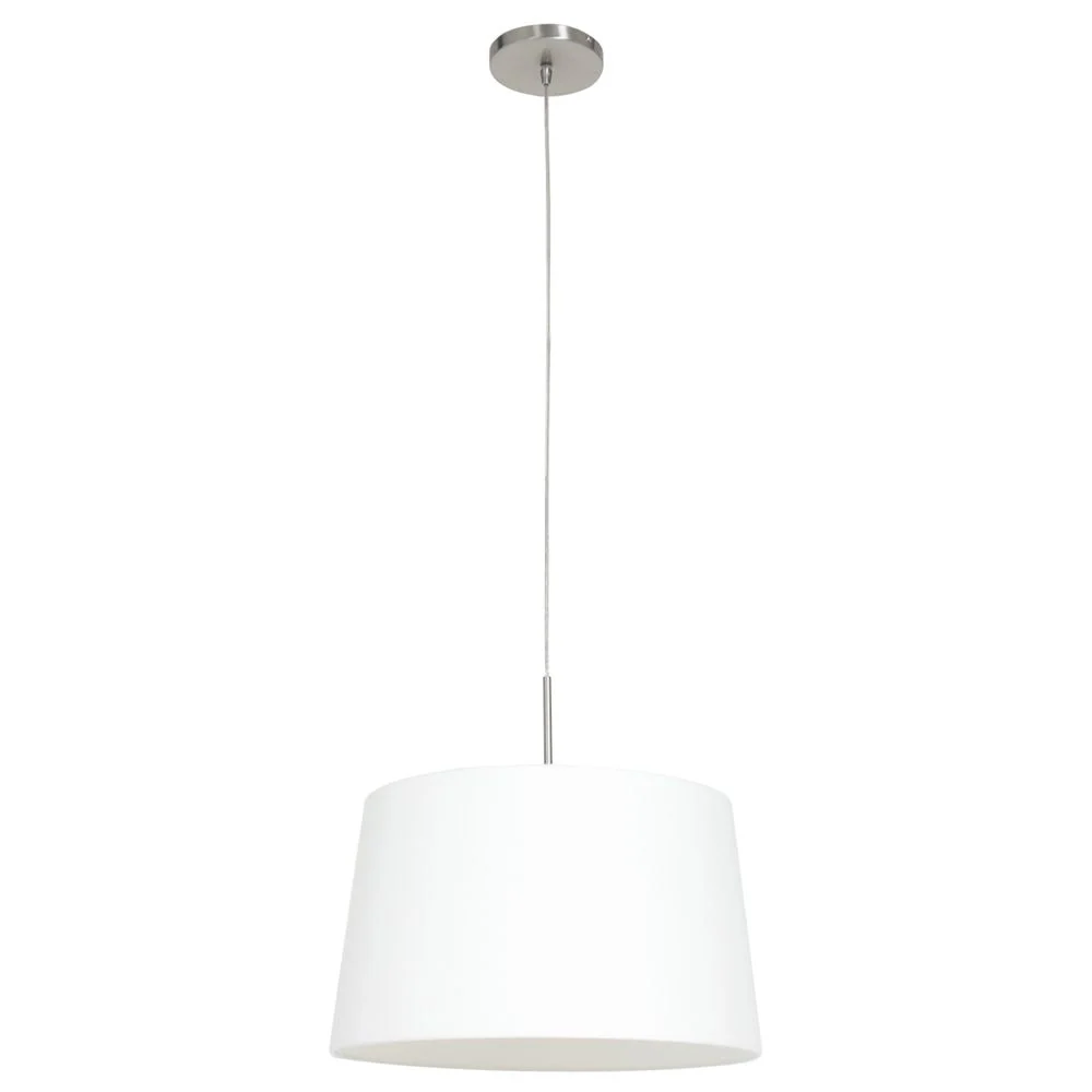 Steinhauer Sparkled Light 1L Pendelleuchte weiß E27, D 45cm