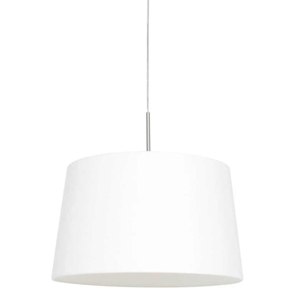 Steinhauer Sparkled Light 1L Pendelleuchte weiß E27, D 45cm