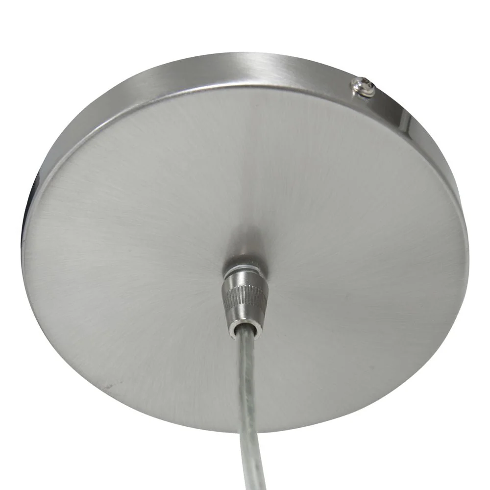 Steinhauer Sparkled Light 1L Pendelleuchte weiß E27, D 45cm