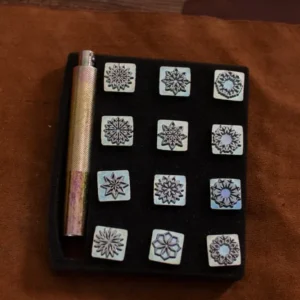 Embossing Tool Set GEOMETRIC DESIGN