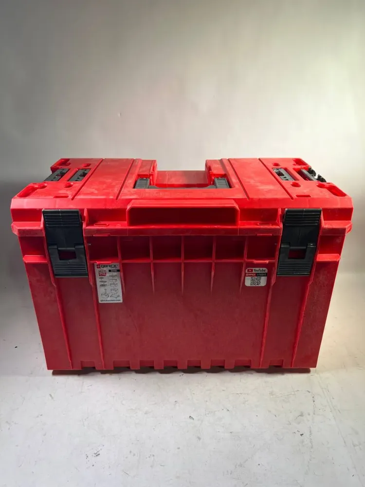 Qbrick System ONE 450 2.0 Vario RED ULTRA HD Custom Werkzeugkoffer modularer Organizer 585 x 385 x 420 mm 52 l stapelbar I...