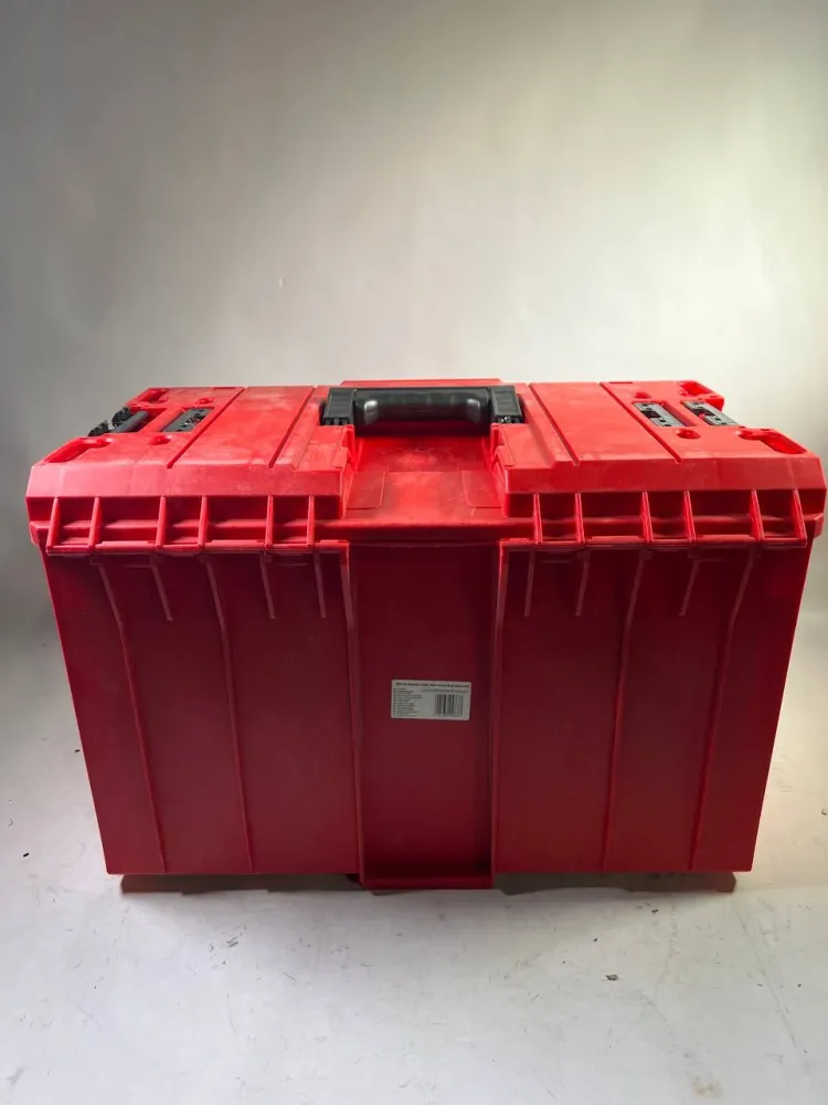 Qbrick System ONE 450 2.0 Vario RED ULTRA HD Custom Werkzeugkoffer modularer Organizer 585 x 385 x 420 mm 52 l stapelbar I...