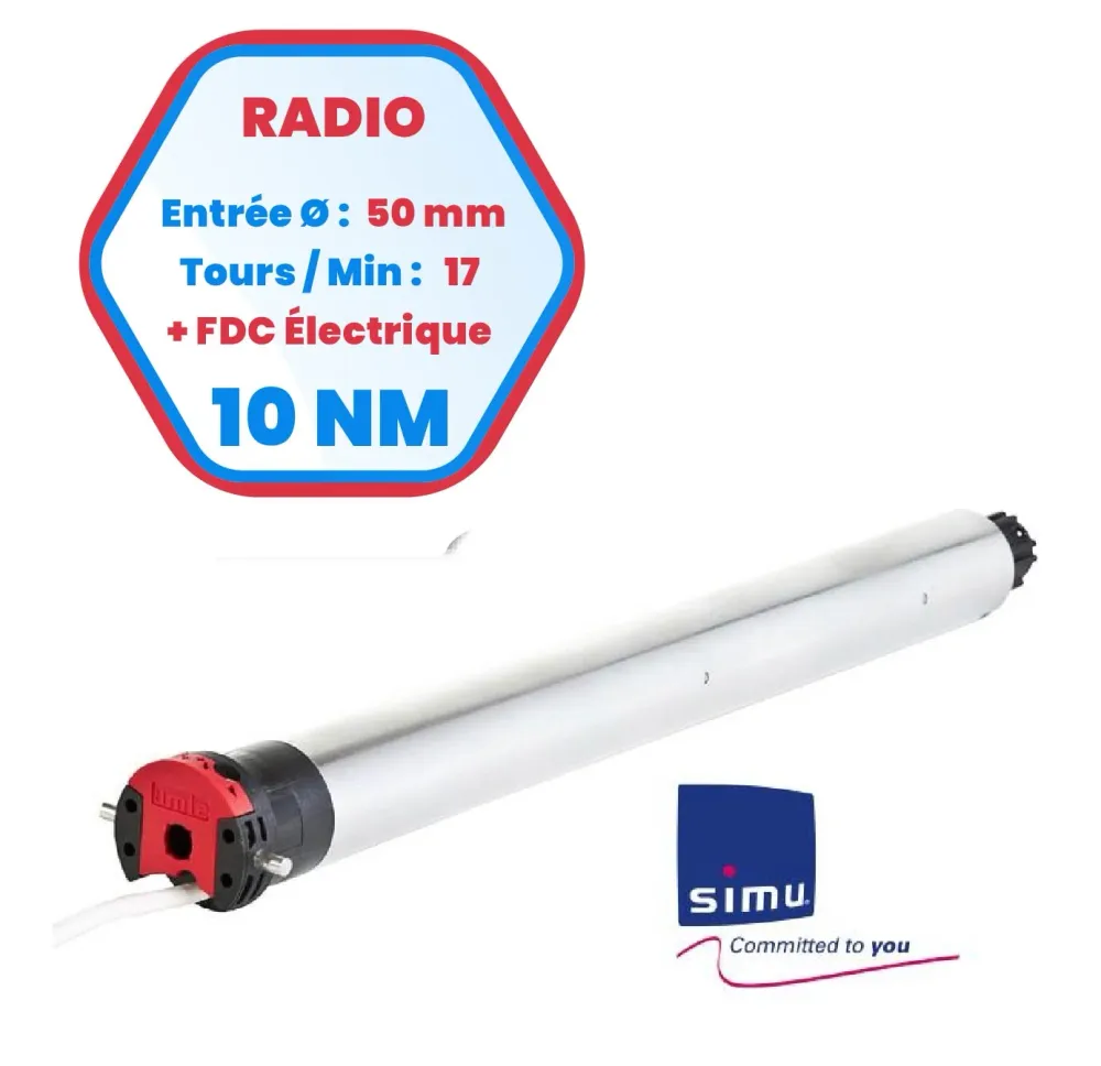 Radio Simu T5 E Hz 10 Nm Motor