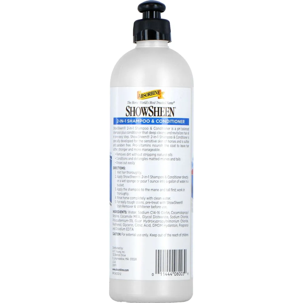 Absorbine Shampoo & Conditioner 2--1