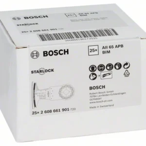BOSCH Tauchsägeblatt Starlock AII 65 APB für Holz und Nägel, 65 mm Breite, 40 mm Eintauchtiefe (8000346237)