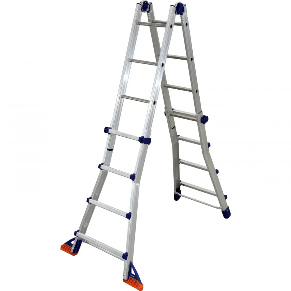 Professionelle Aluminiumtreppe BRICO BLUaluminium