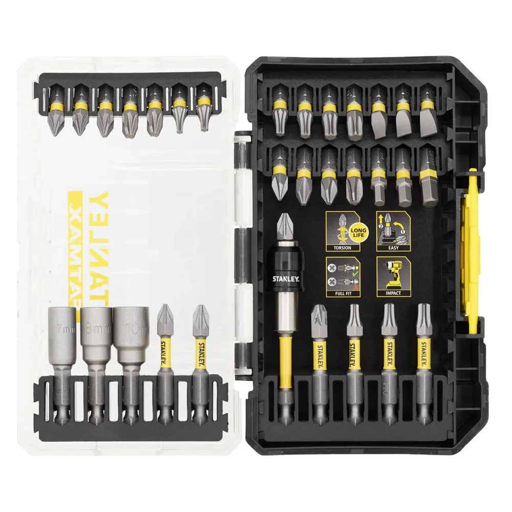Schraubendrehersatz Stanley 32 Stck.