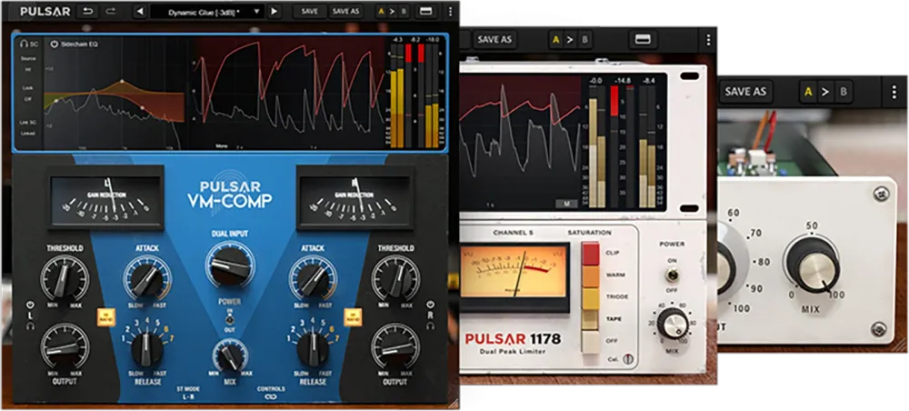 Vintage-Kompressoren-Bundle